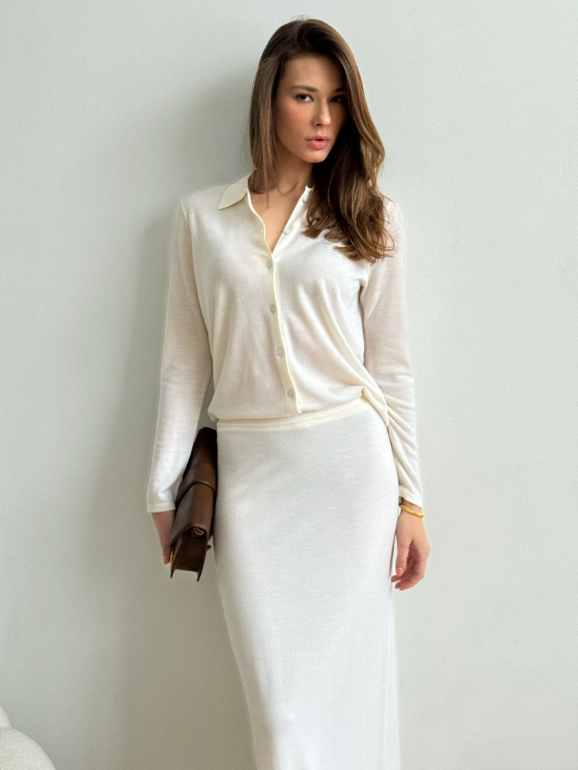 GIOVANNA skirt, milk
