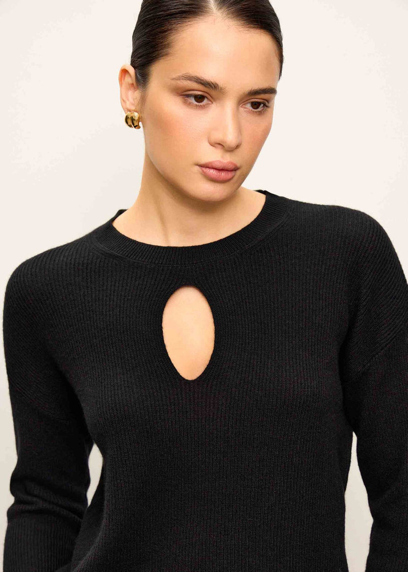 ALESSANDRA jumper, black