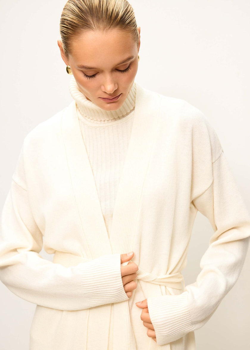 TATUM cardigan, milk