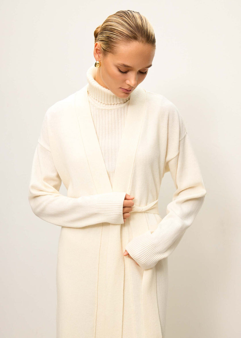TATUM cardigan, milk