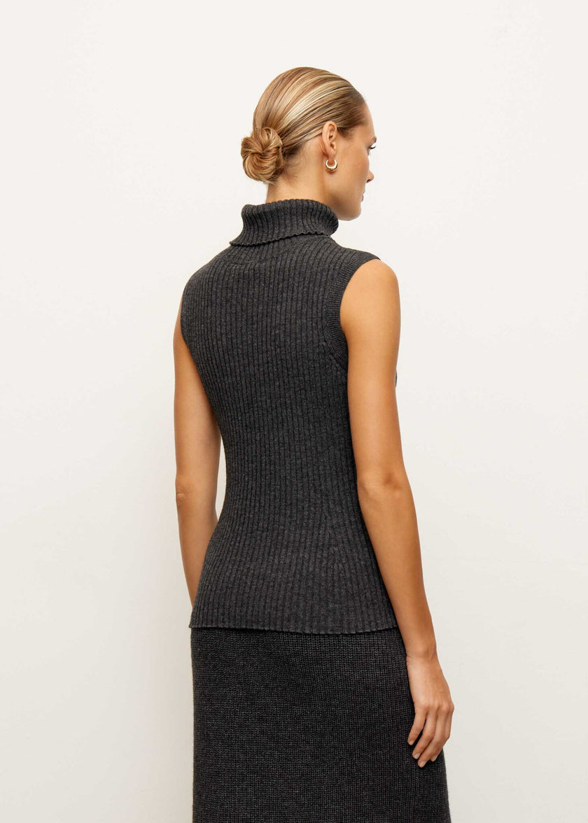 TATUM top, anthracite