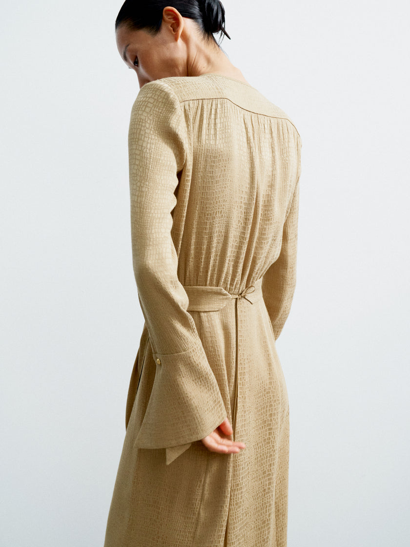 KASSIA dress, gold
