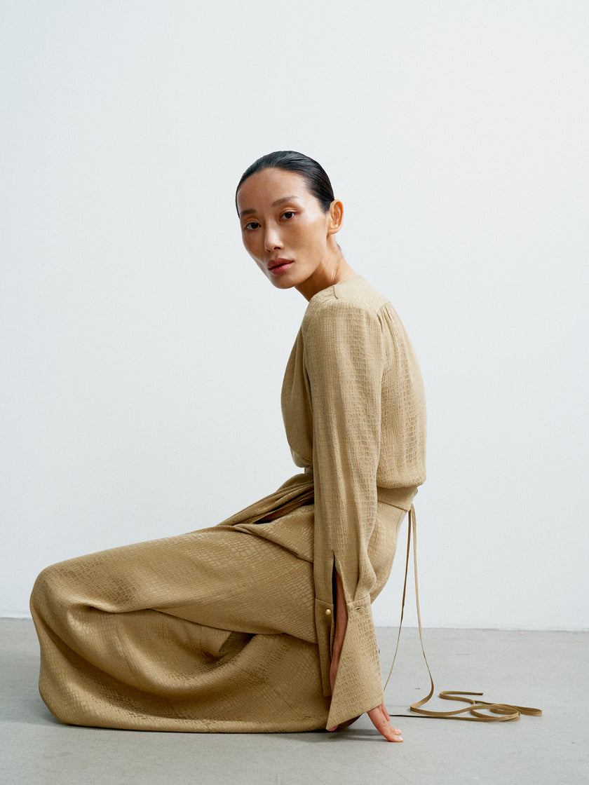 KASSIA dress, gold