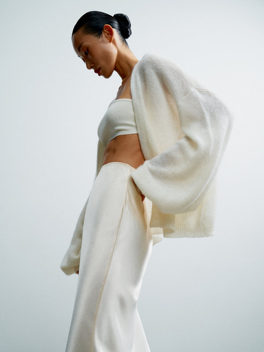 DIORA cardigan, milk