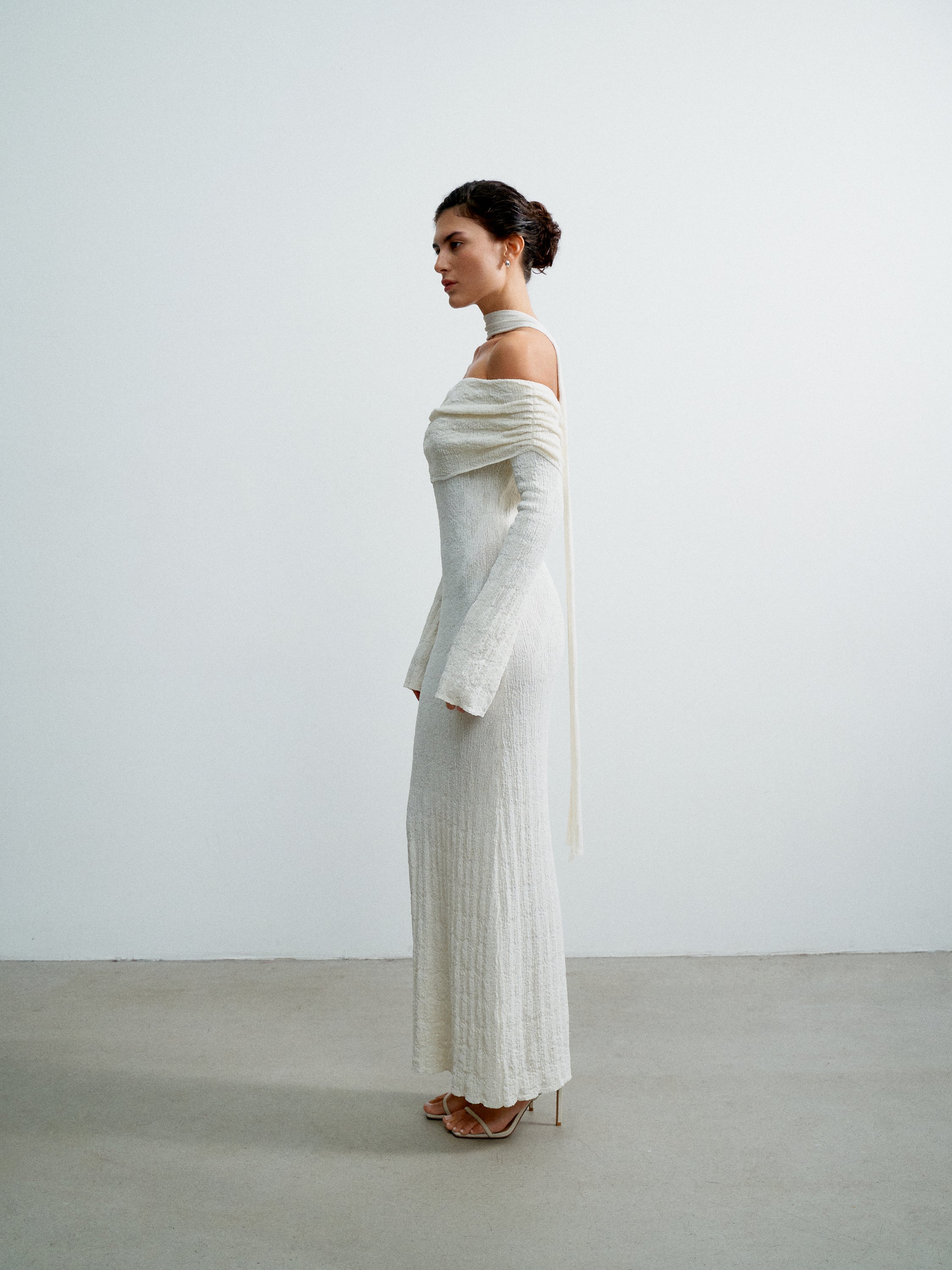 DAVIDA dress, milk