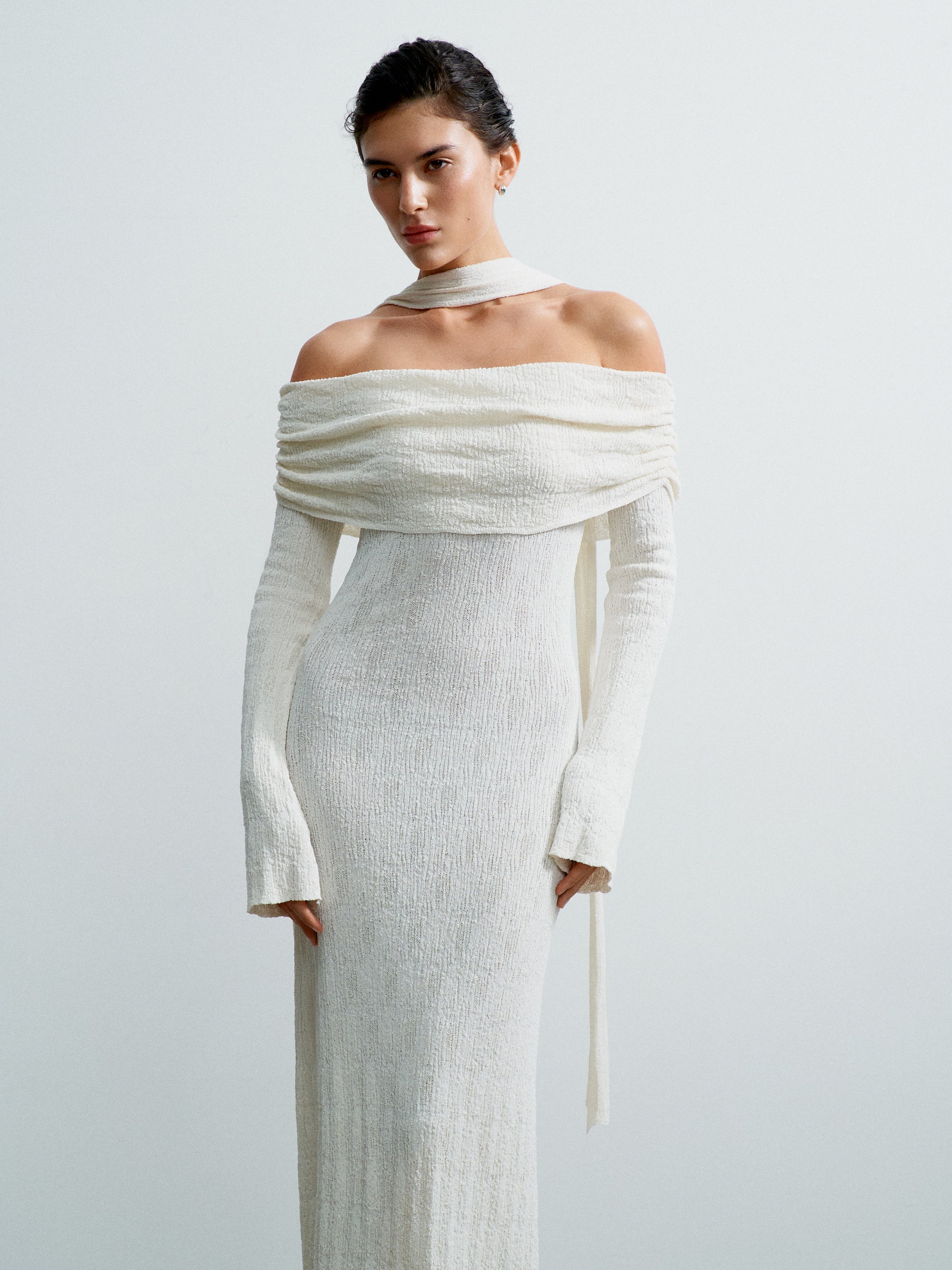DAVIDA dress, milk