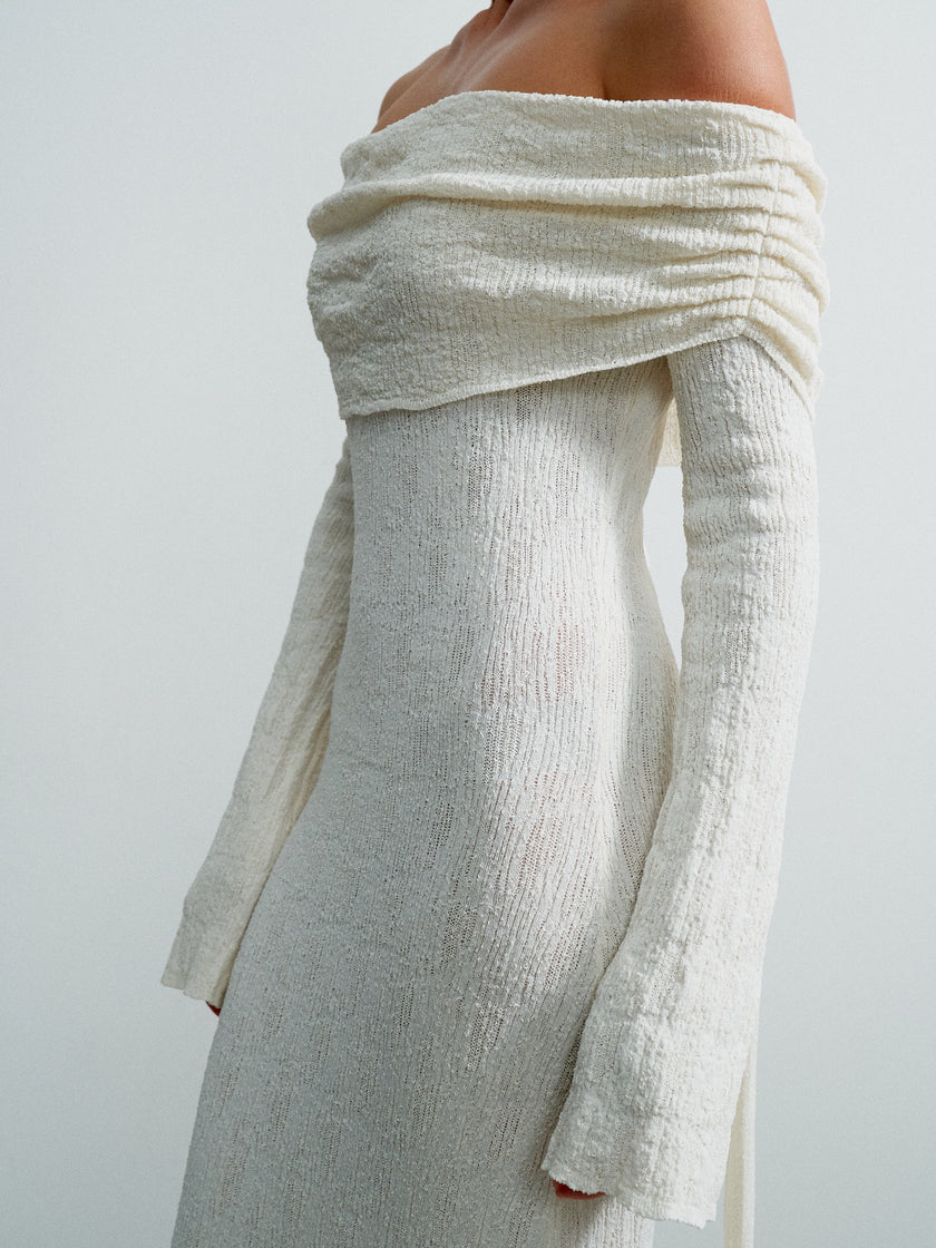 DAVIDA dress, milk