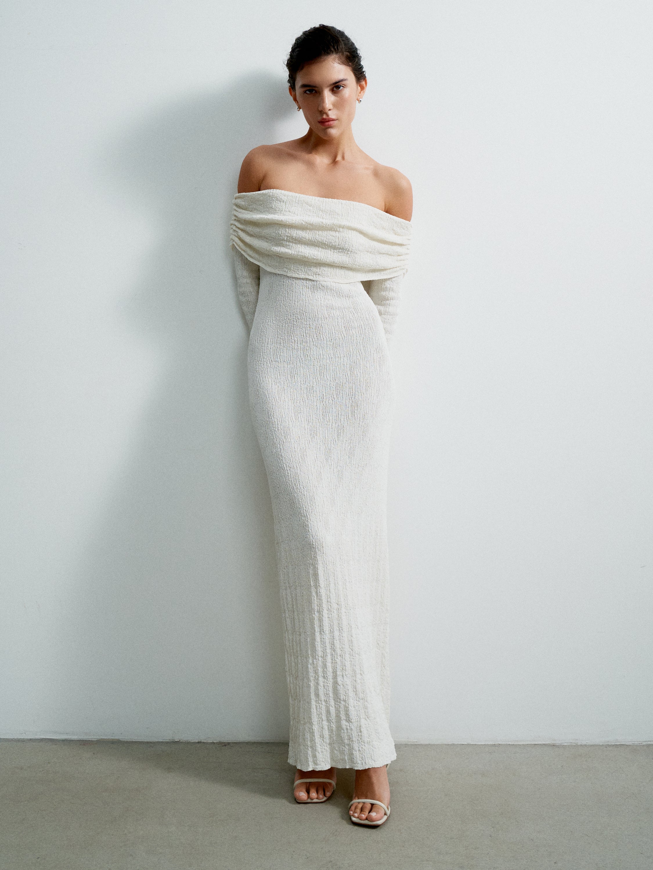 DAVIDA dress, milk