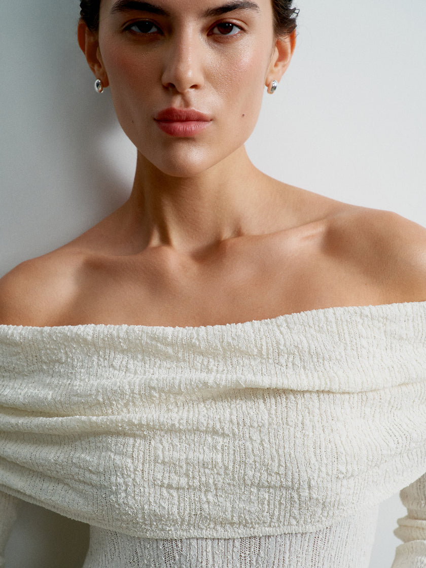 DAVIDA dress, milk