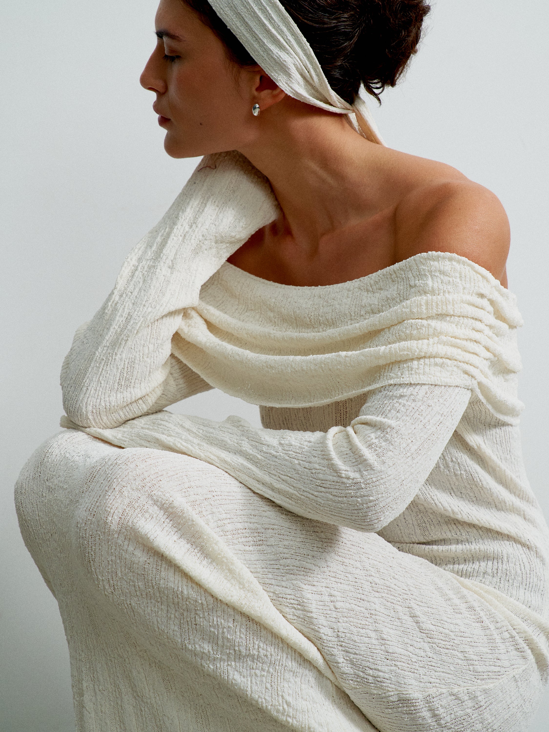 DAVIDA dress, milk
