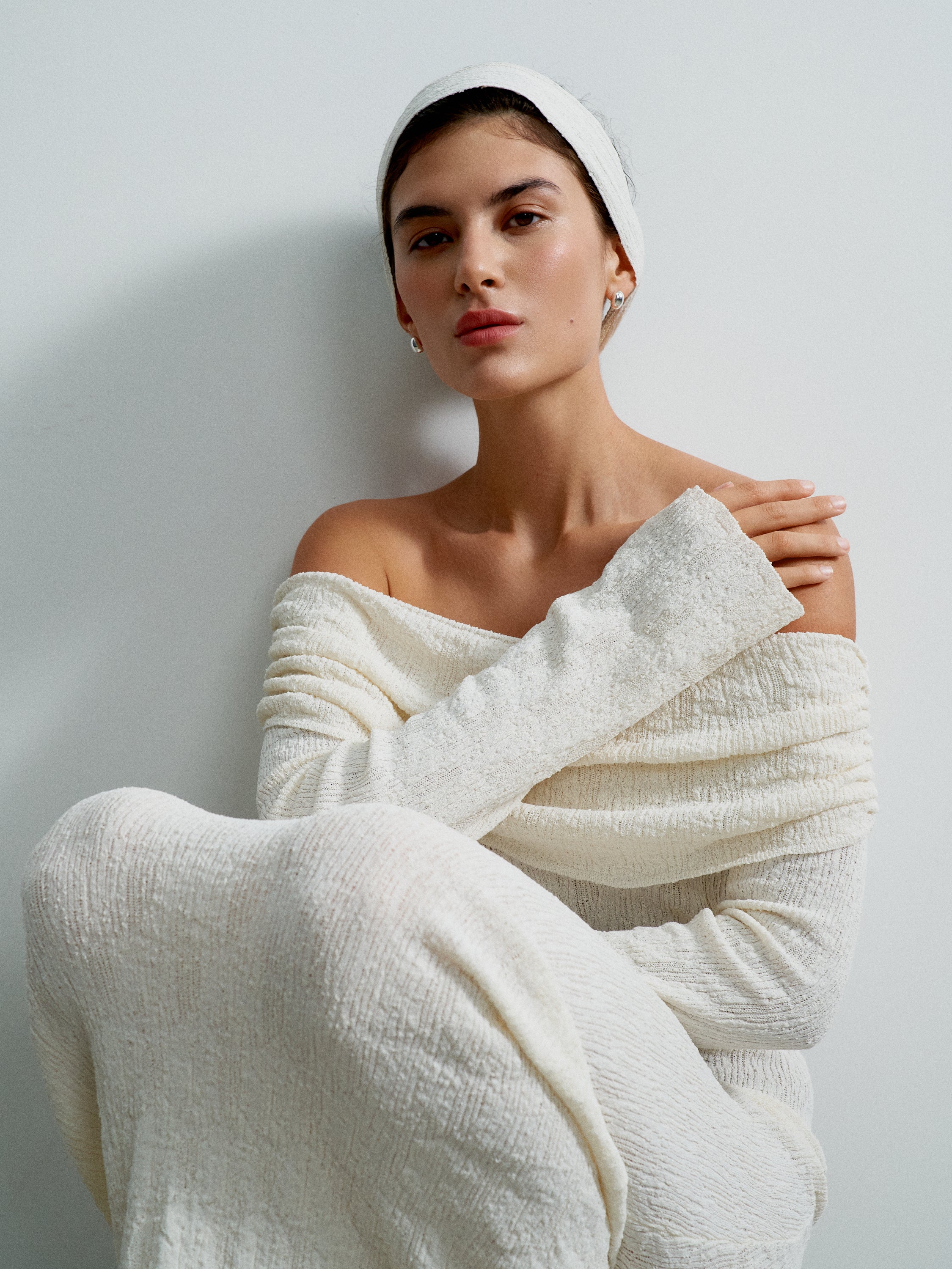DAVIDA dress, milk