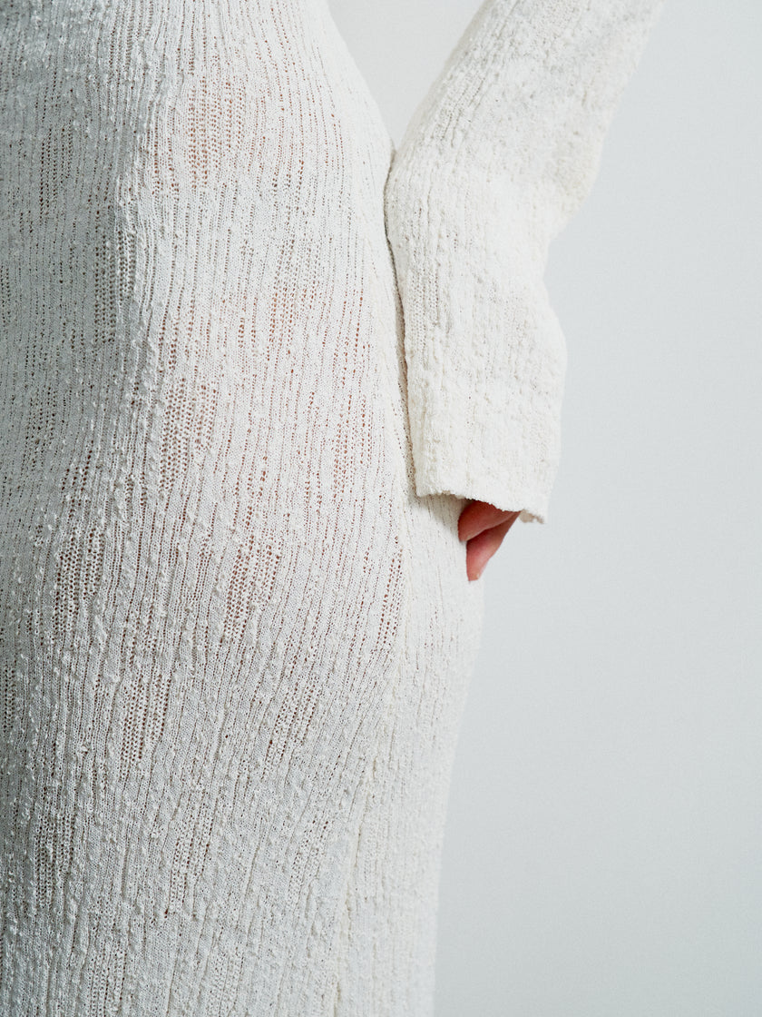 DAVIDA dress, milk