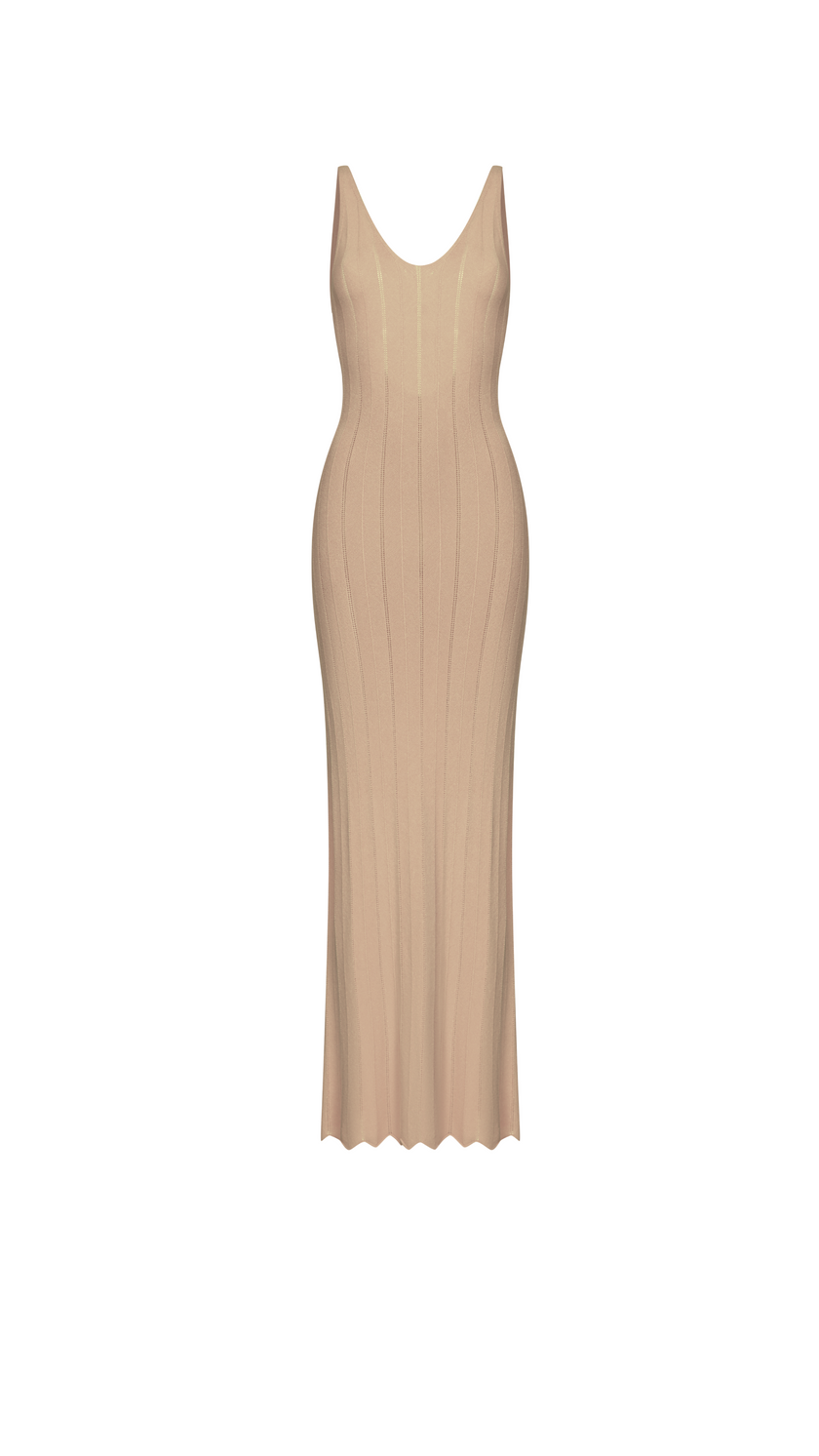 EDEN dress, beige