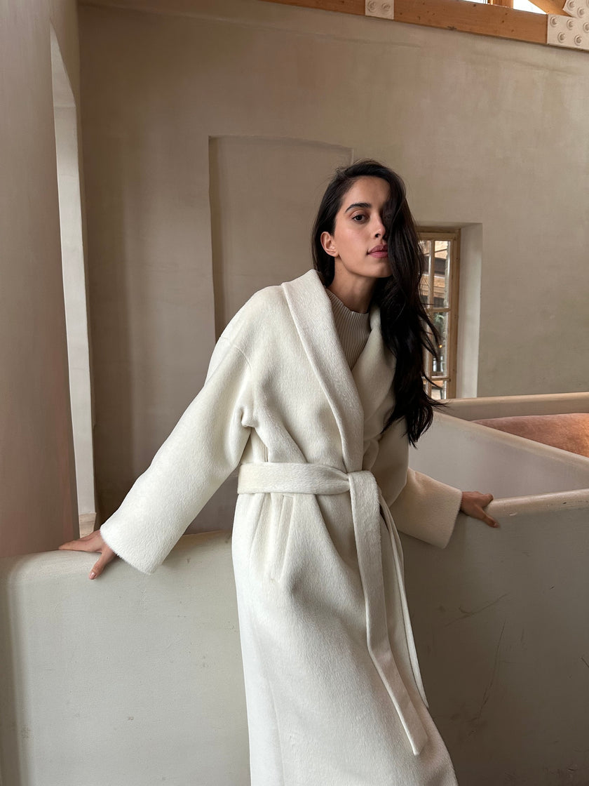 TOSCANA coat, milk