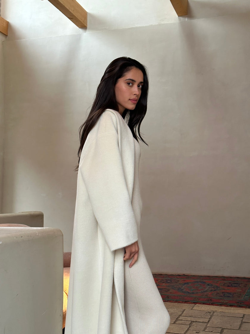 TOSCANA coat, milk