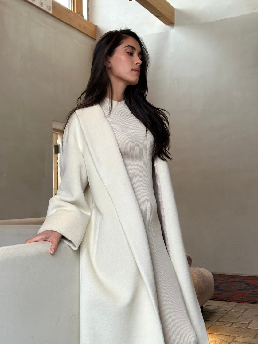 TOSCANA coat, milk