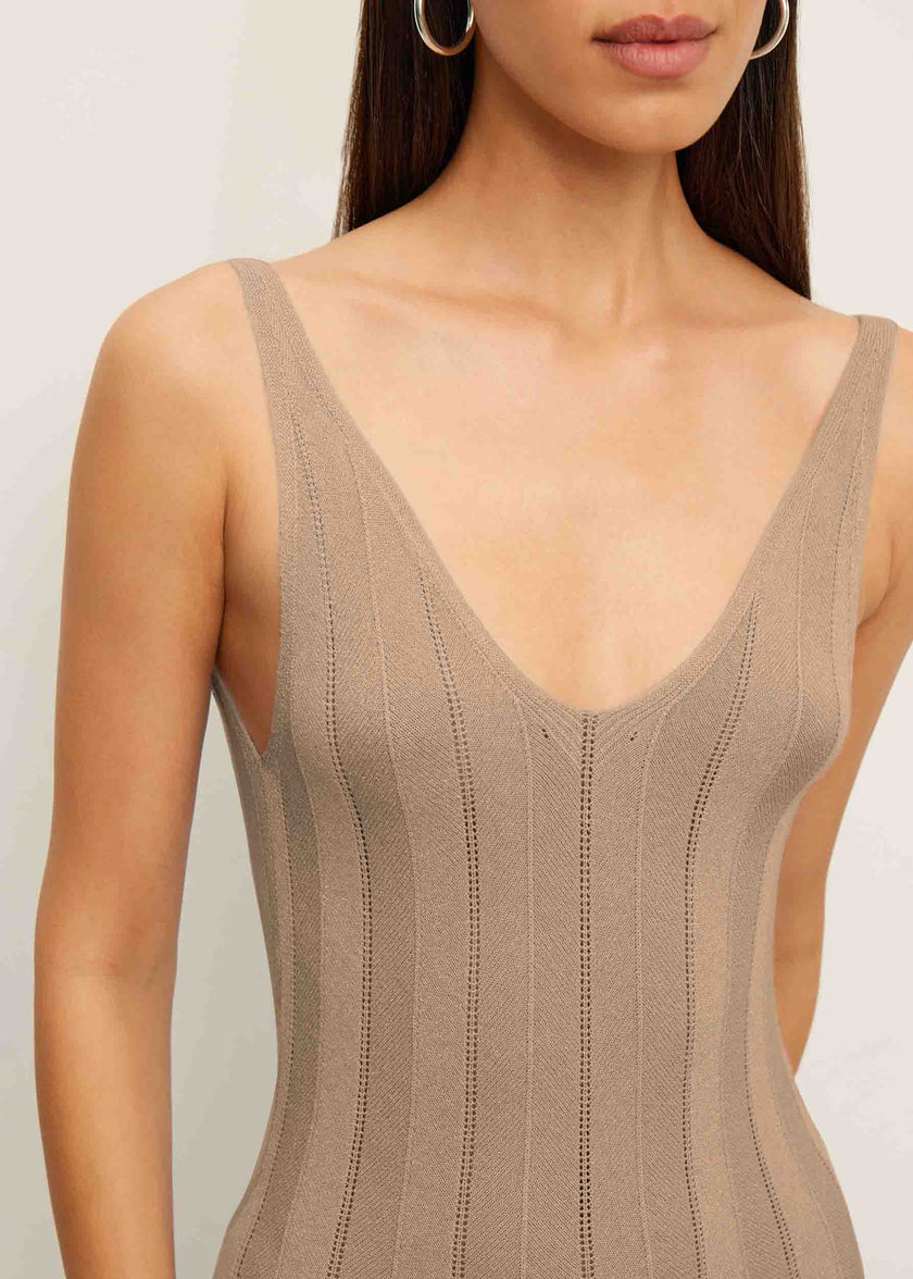 EDEN dress, beige