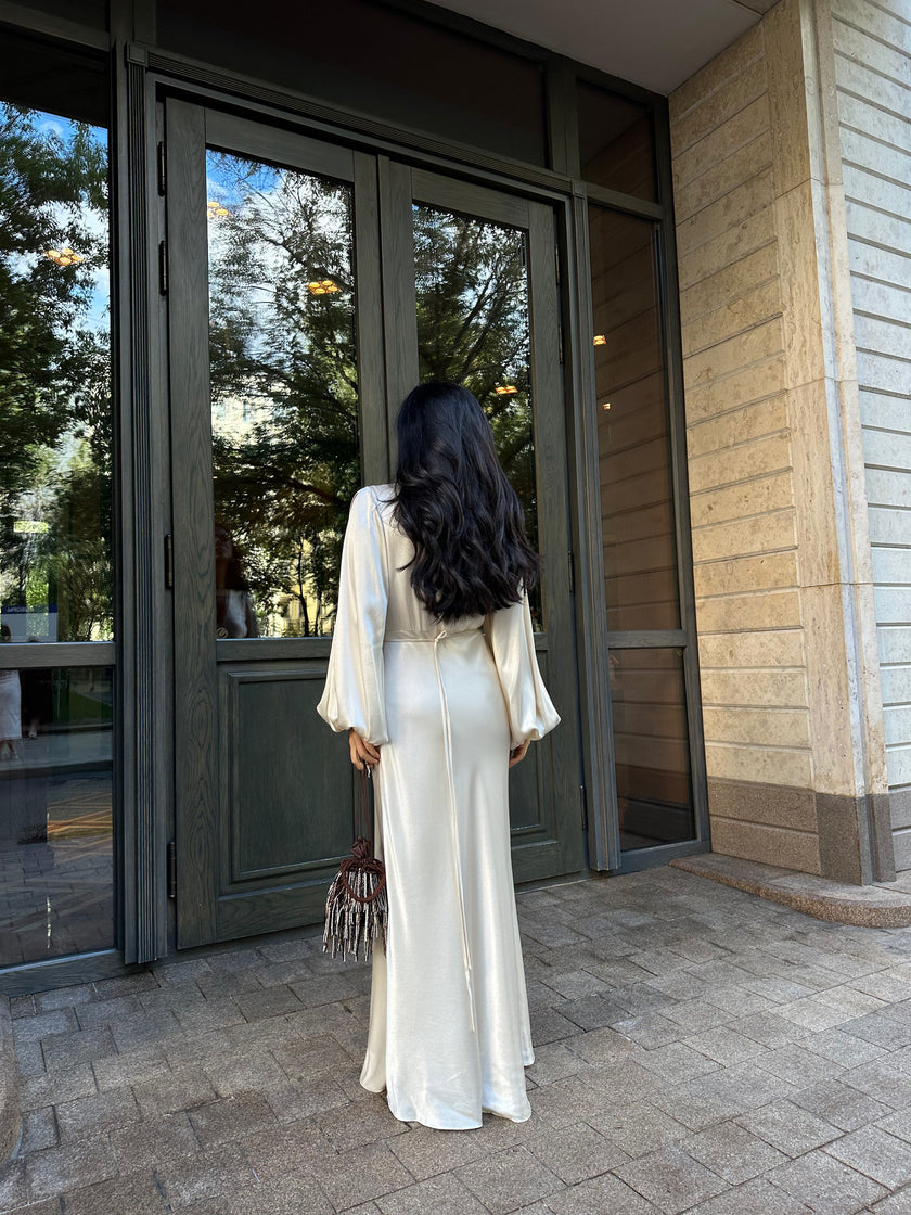 RHAYAN dress, ivory