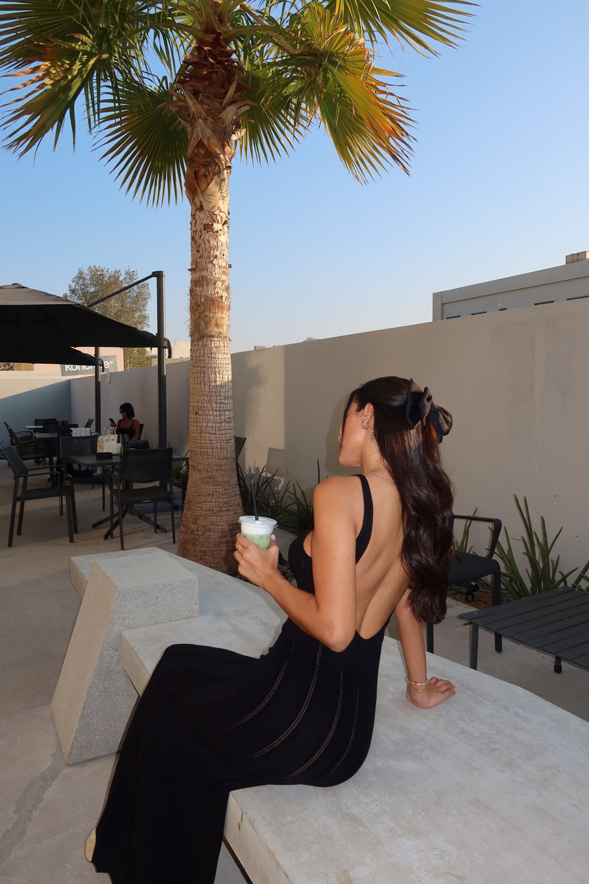 EDEN dress, black