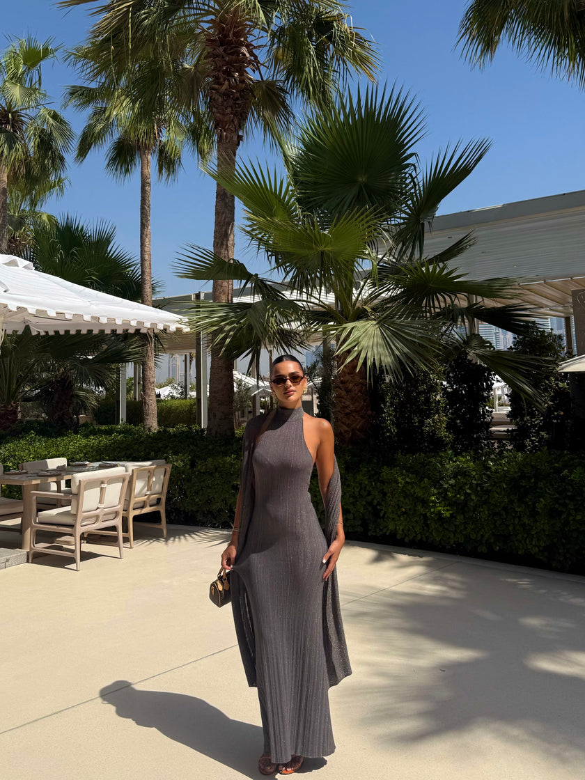 IREN dress, ardesia