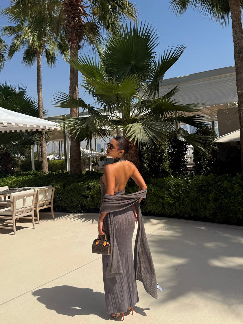 IREN dress, ardesia