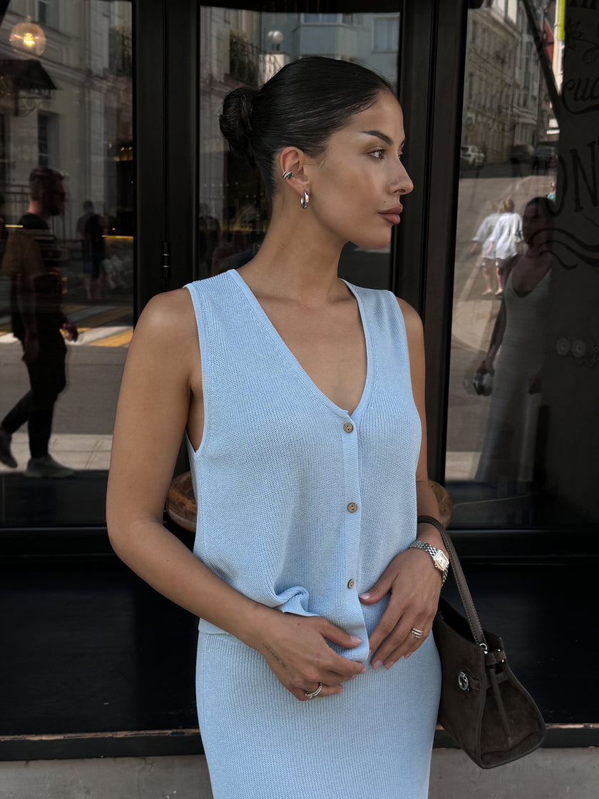 KHAYAL vest, blue