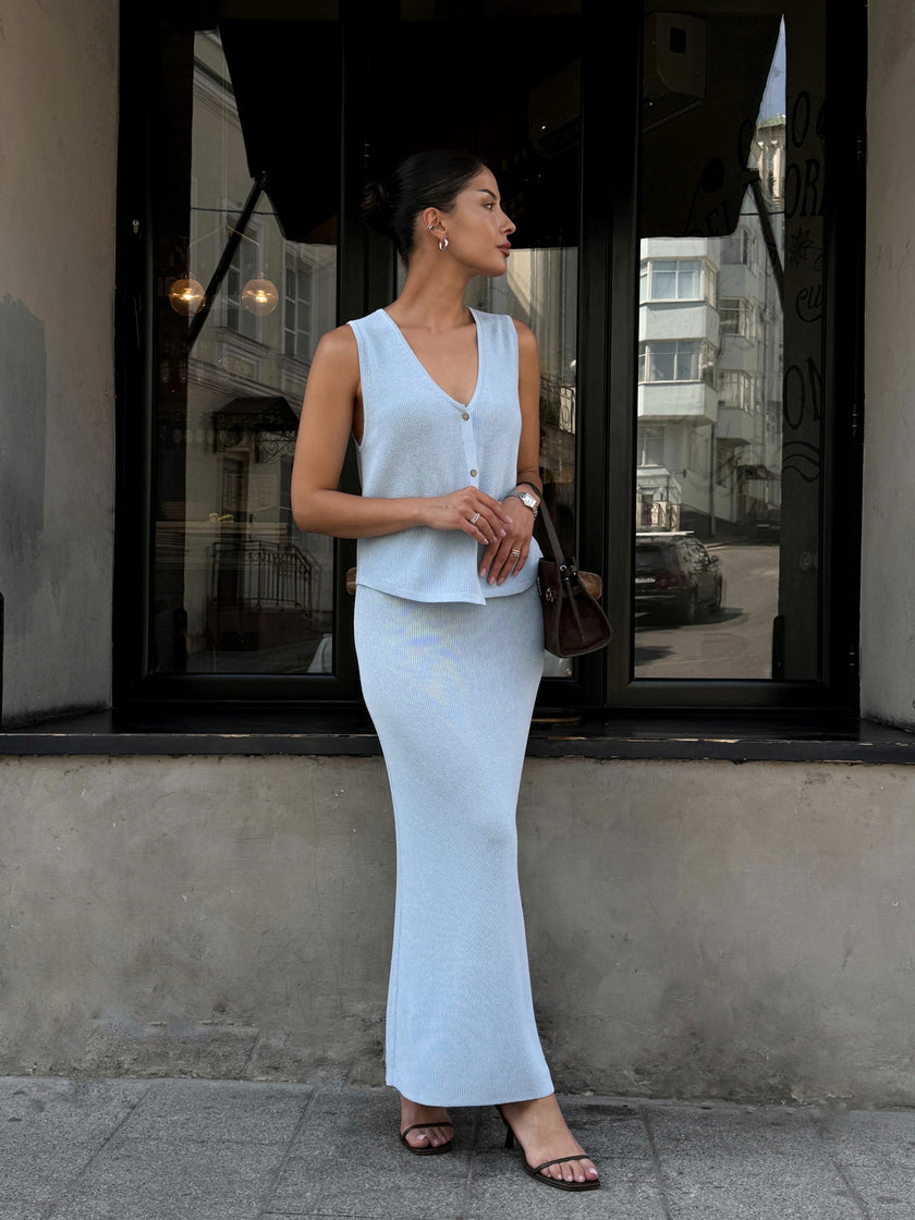 KHAYAL vest, blue