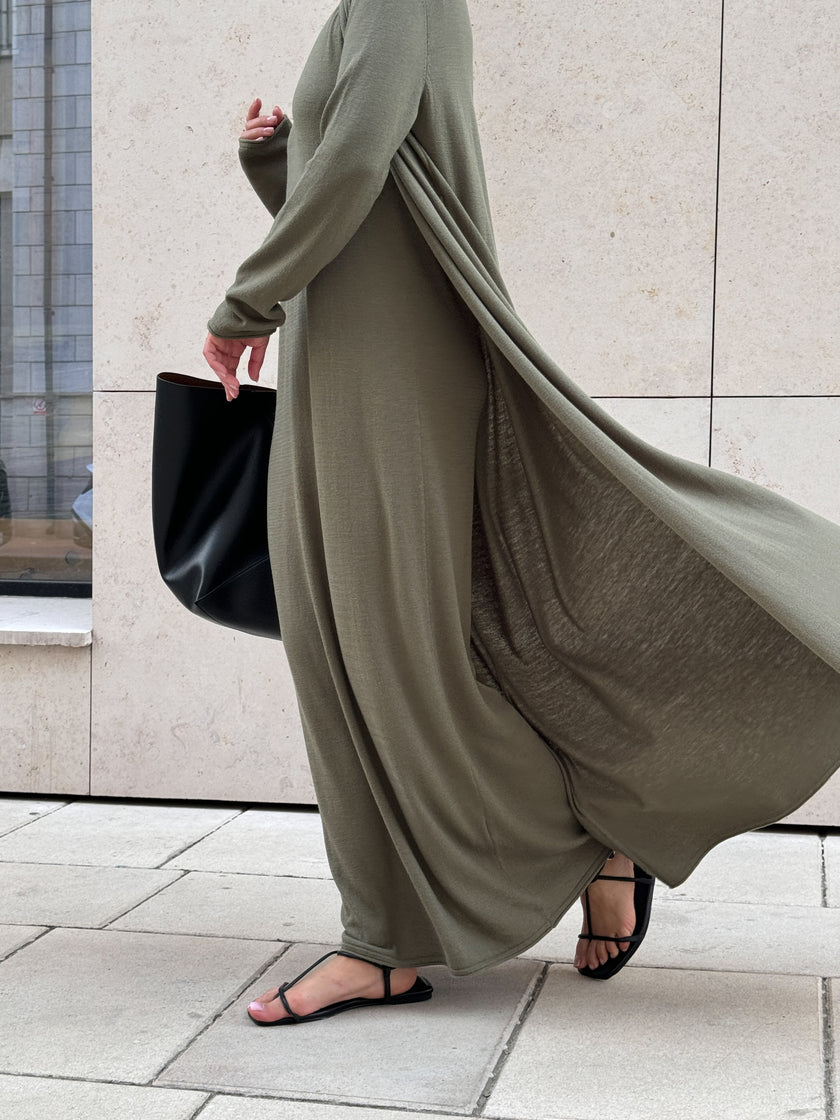 NARINA cardigan, khaki