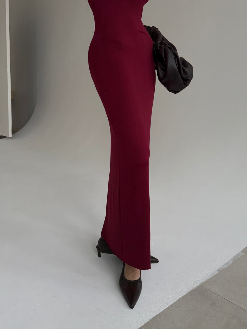 GIA dress, sangria