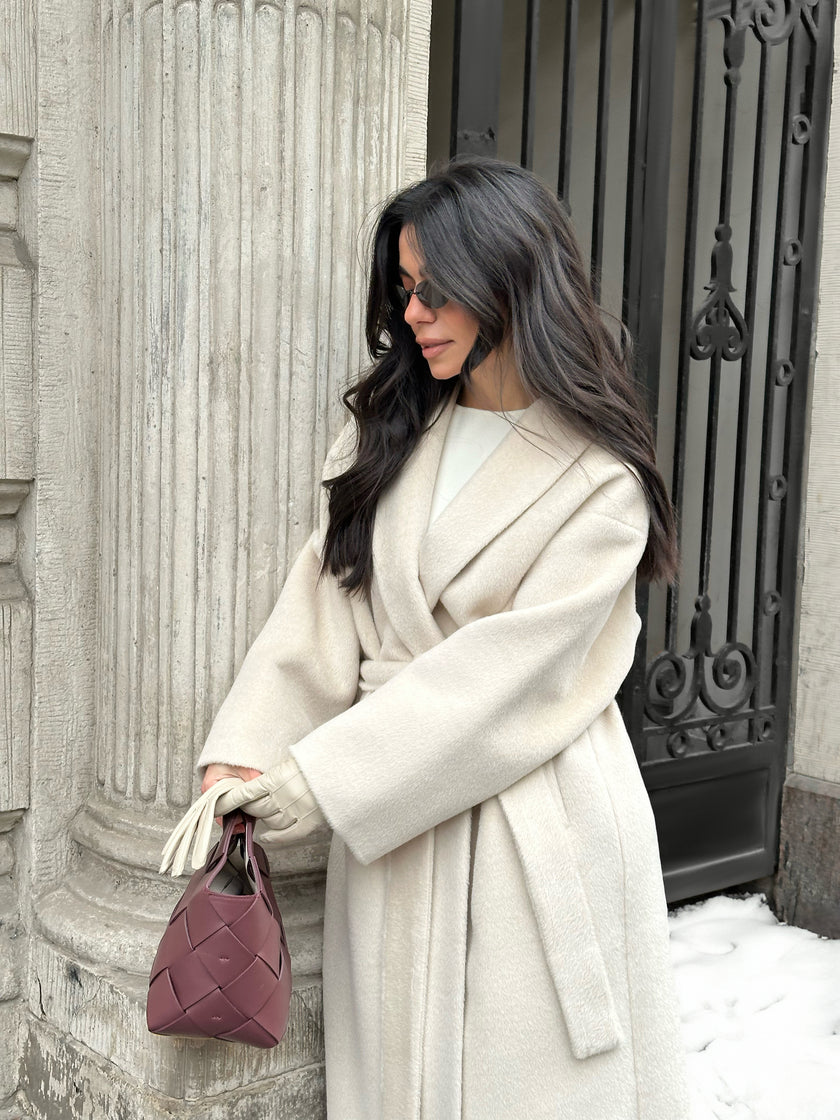 TOSCANA coat, milk