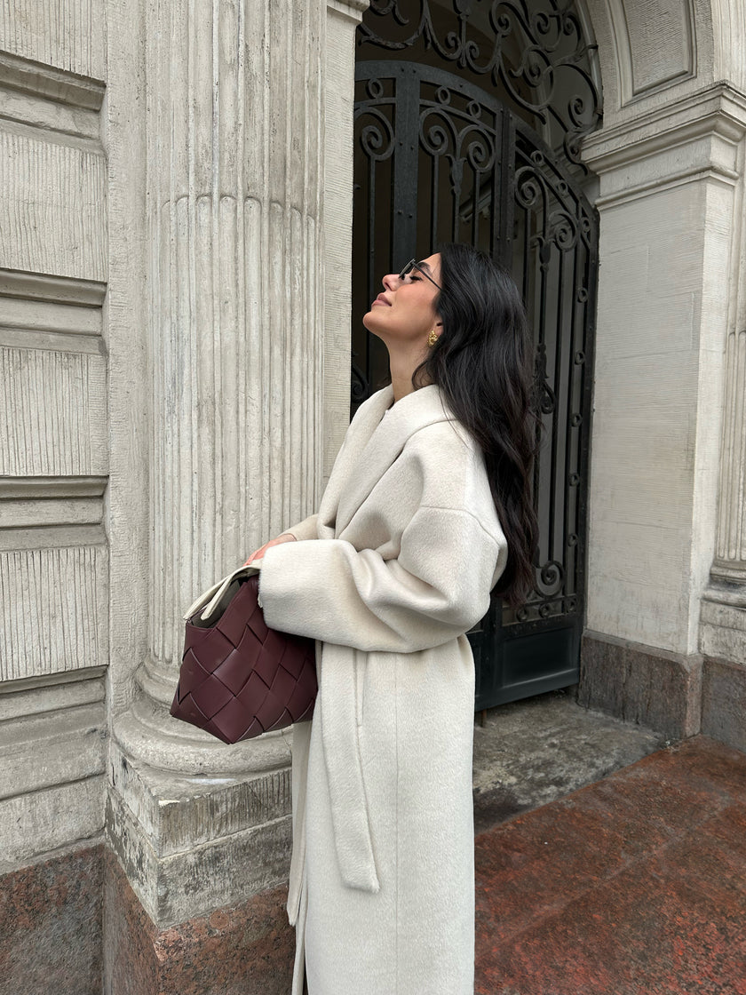 TOSCANA coat, milk