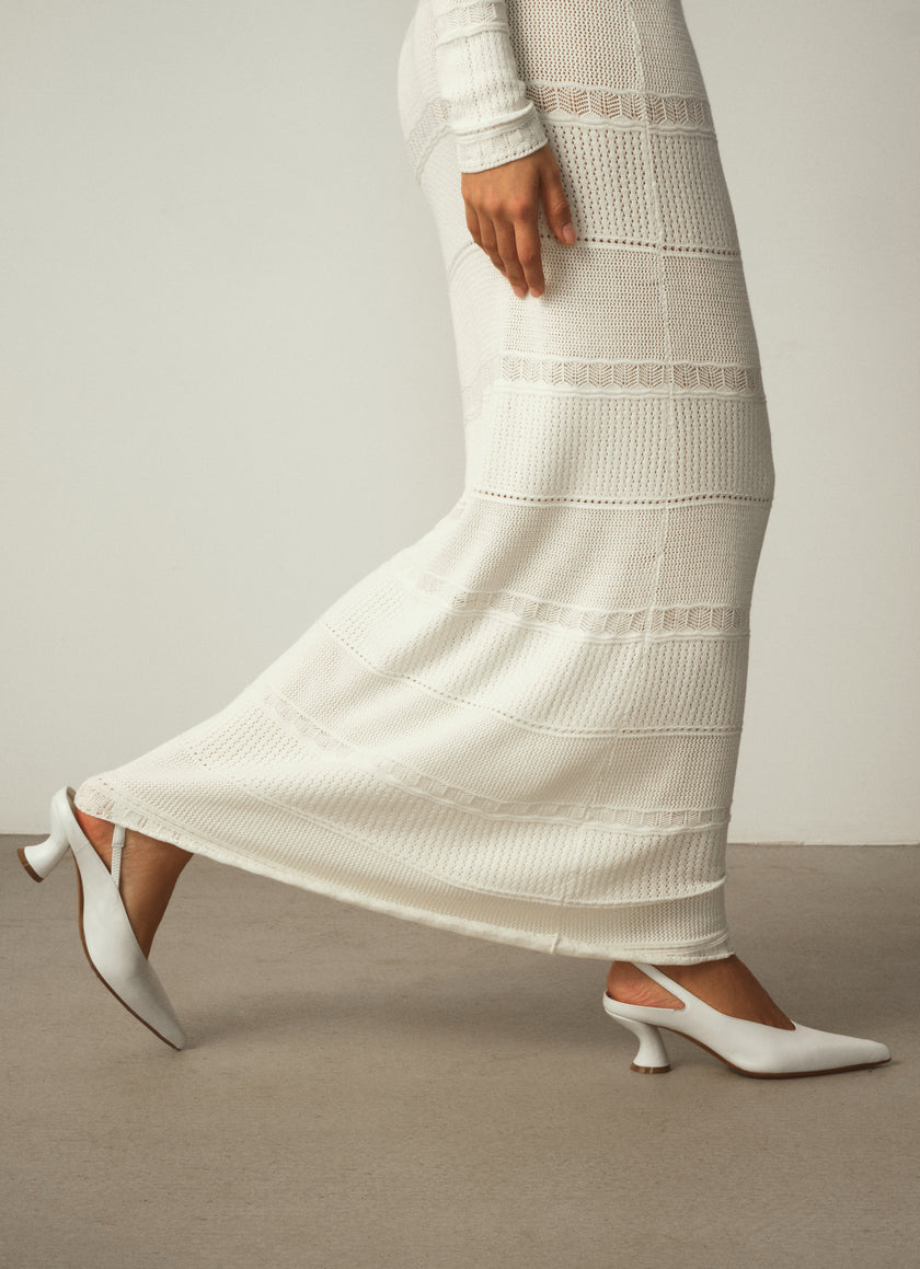 ZELMA dress, ivory