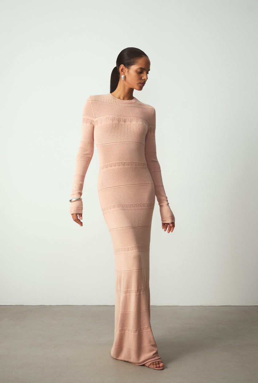 ZELMA dress, dusty rose