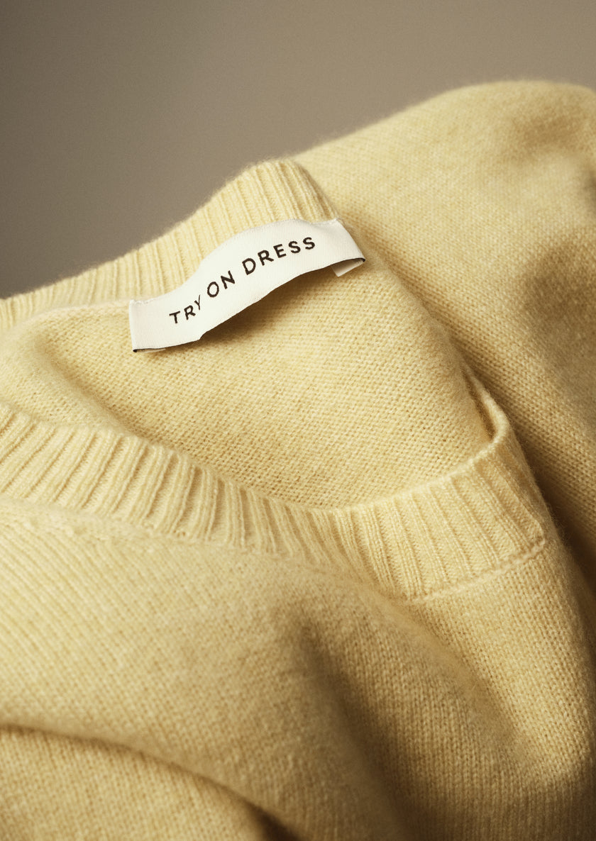 ALINA jumper, lemon