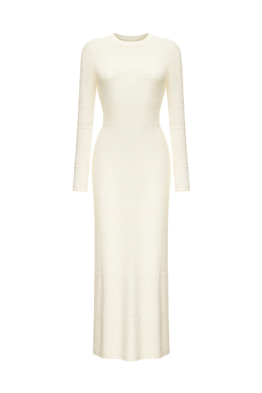 ZELMA dress, ivory