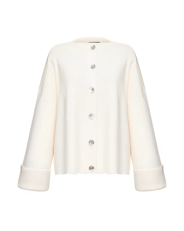 MOLLY cardigan, milk