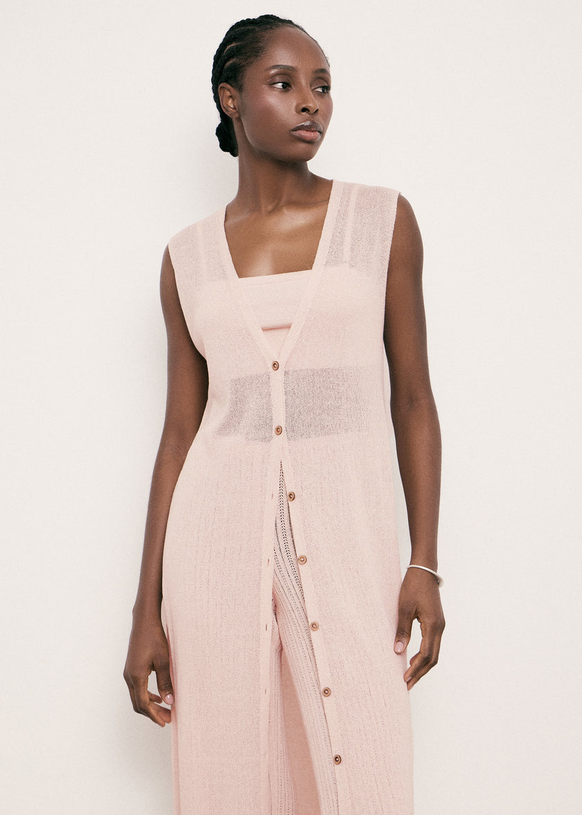 SAINT-TROPEZ cardigan, pink