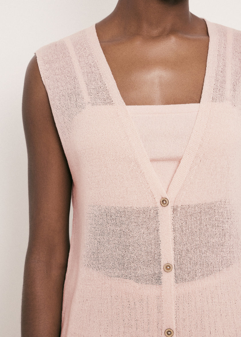 SAINT-TROPEZ cardigan, pink