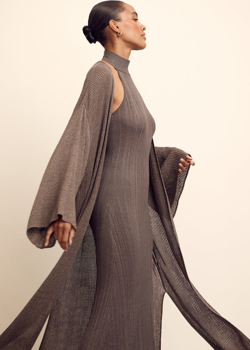 IREN cardigan , ardesia