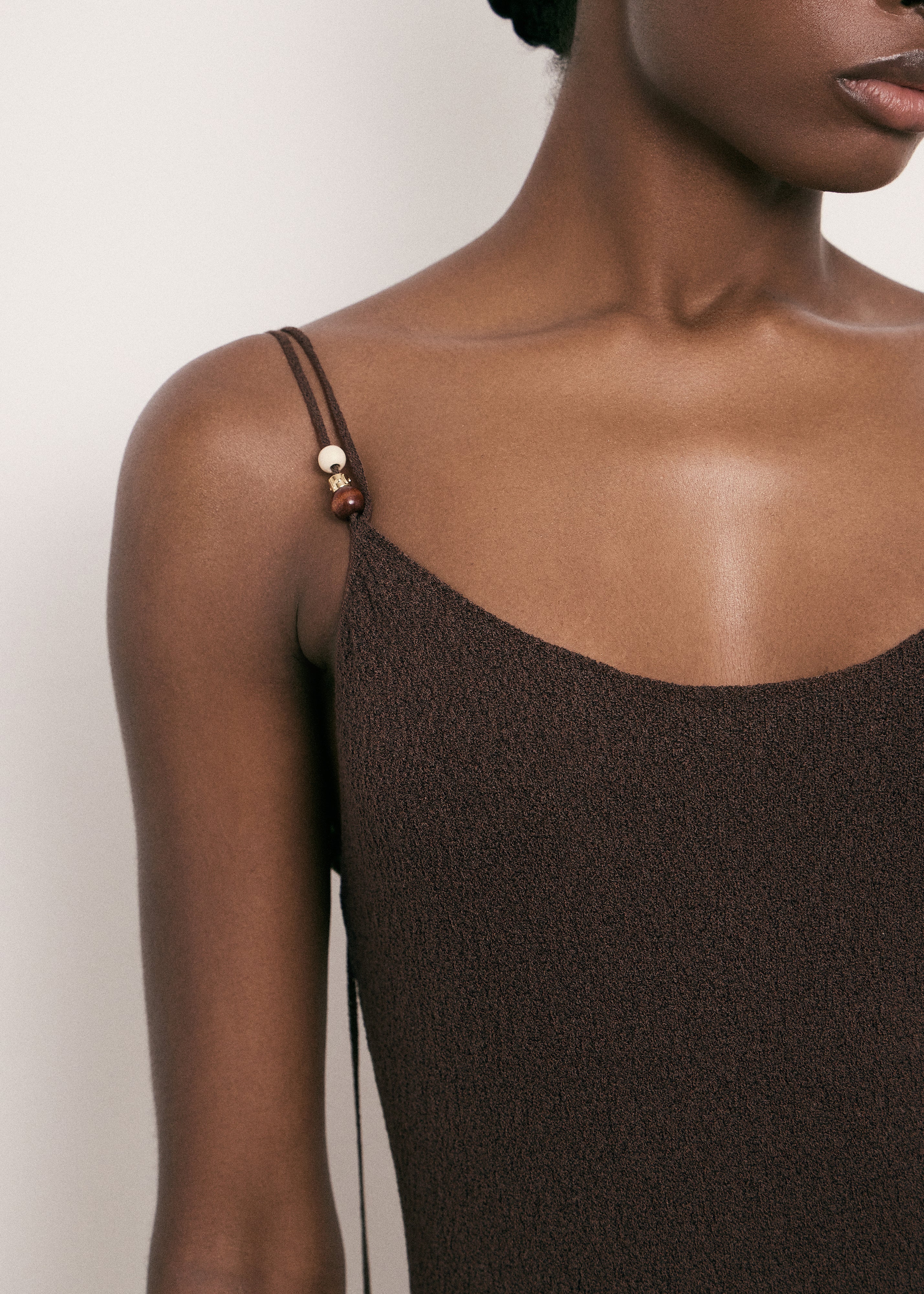 SAINT-TROPEZ dress, chocolate
