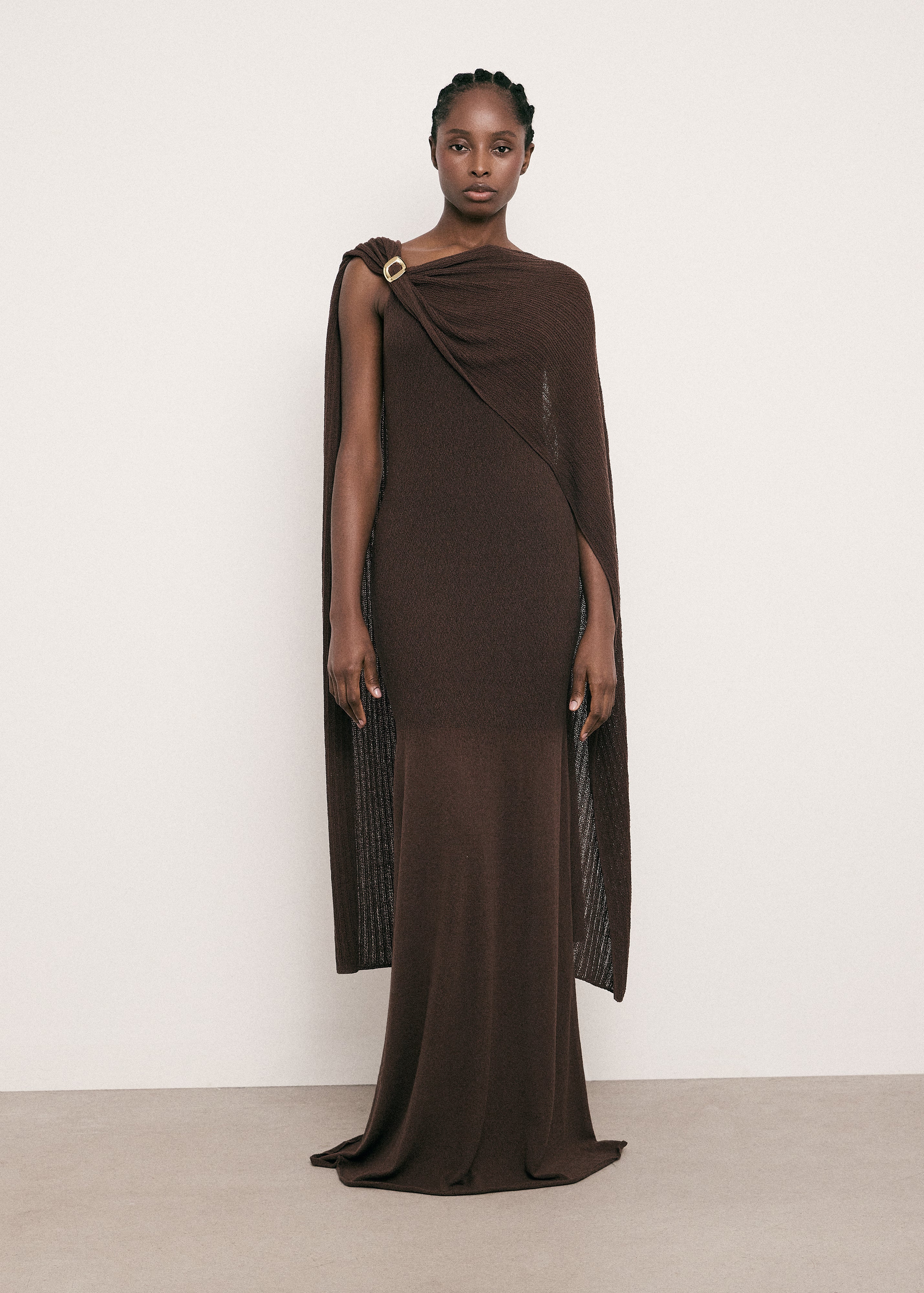 SAINT-TROPEZ dress, chocolate
