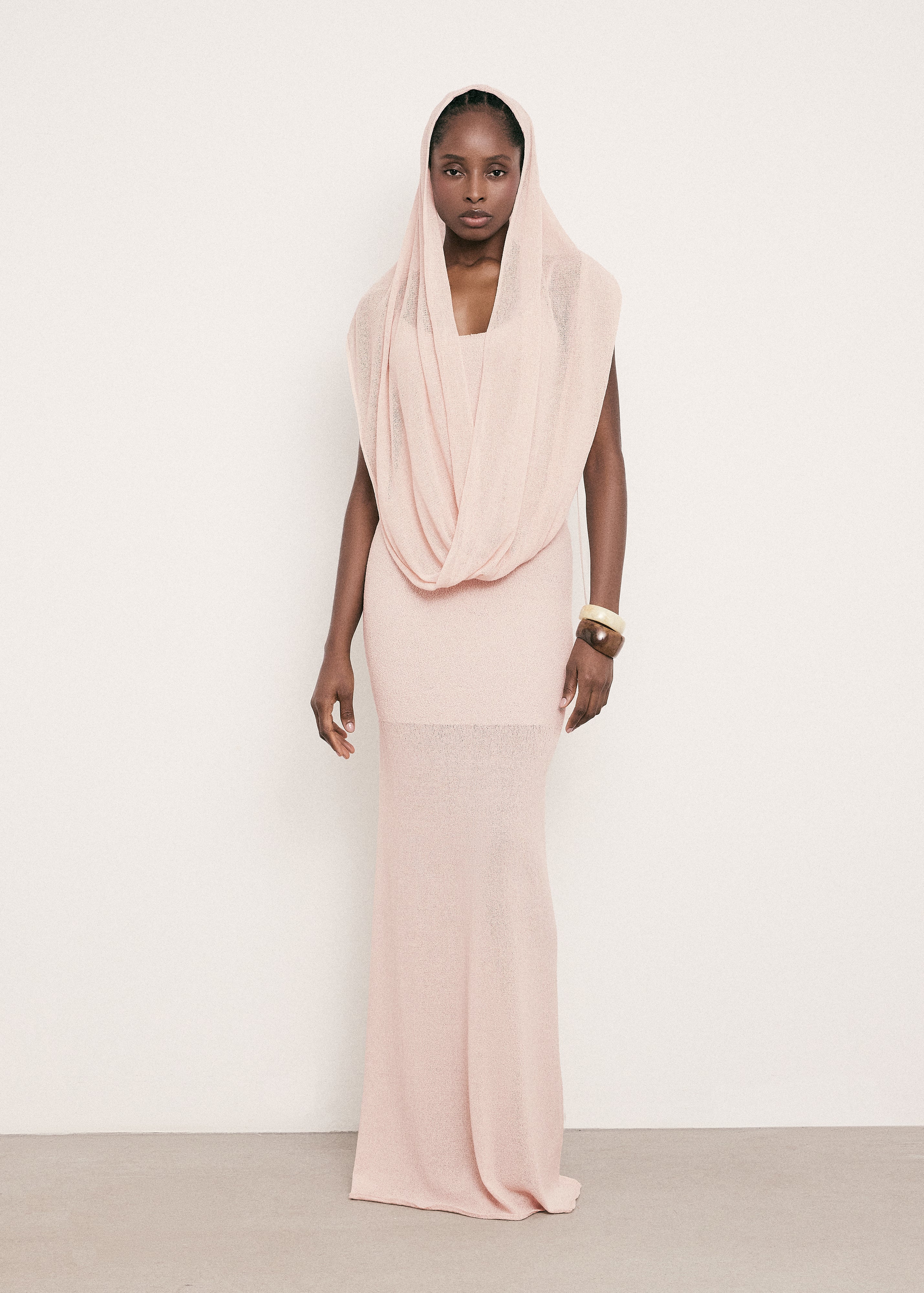 SAINT-TROPEZ snood, pink