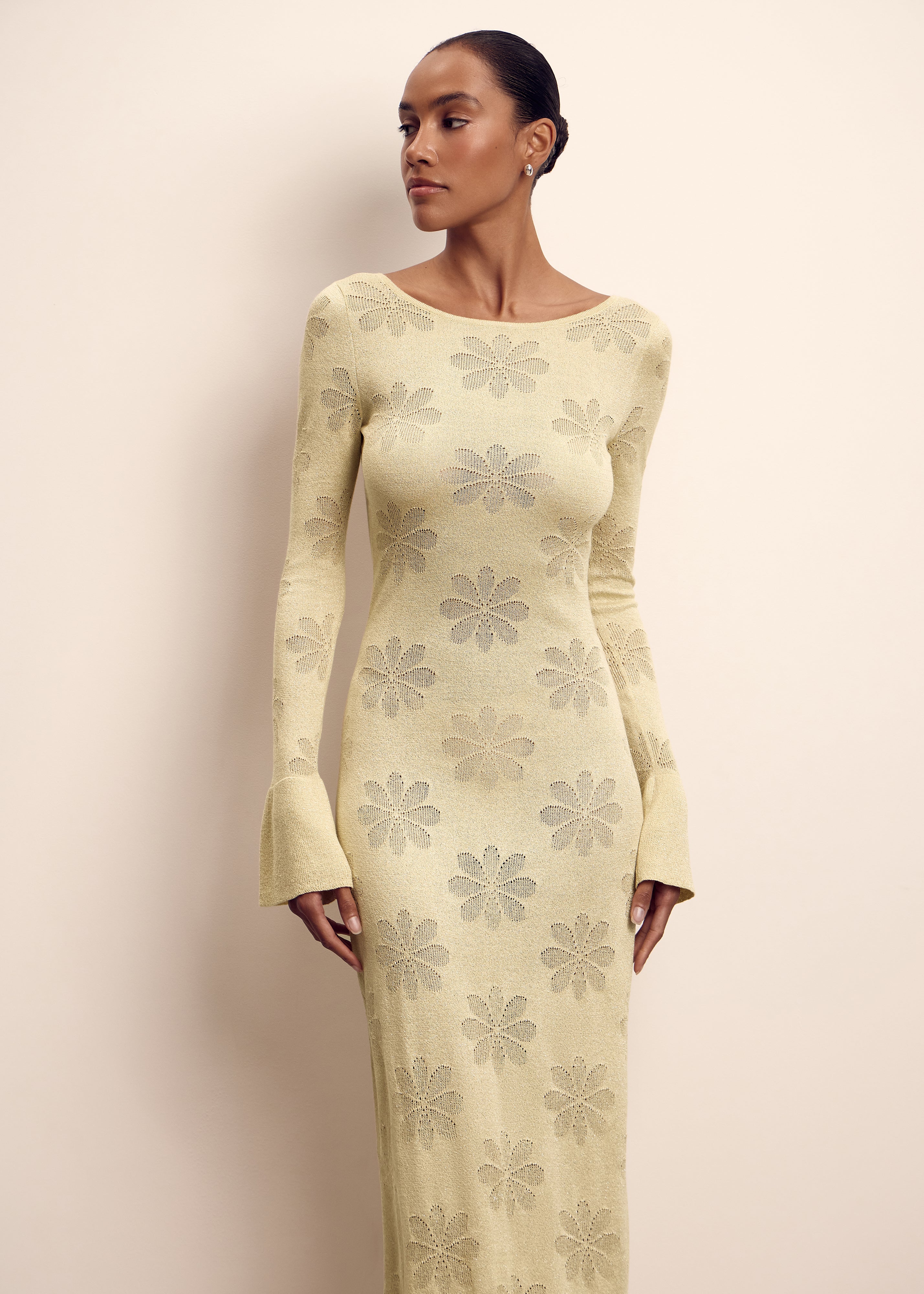 GAYA dress, lemon