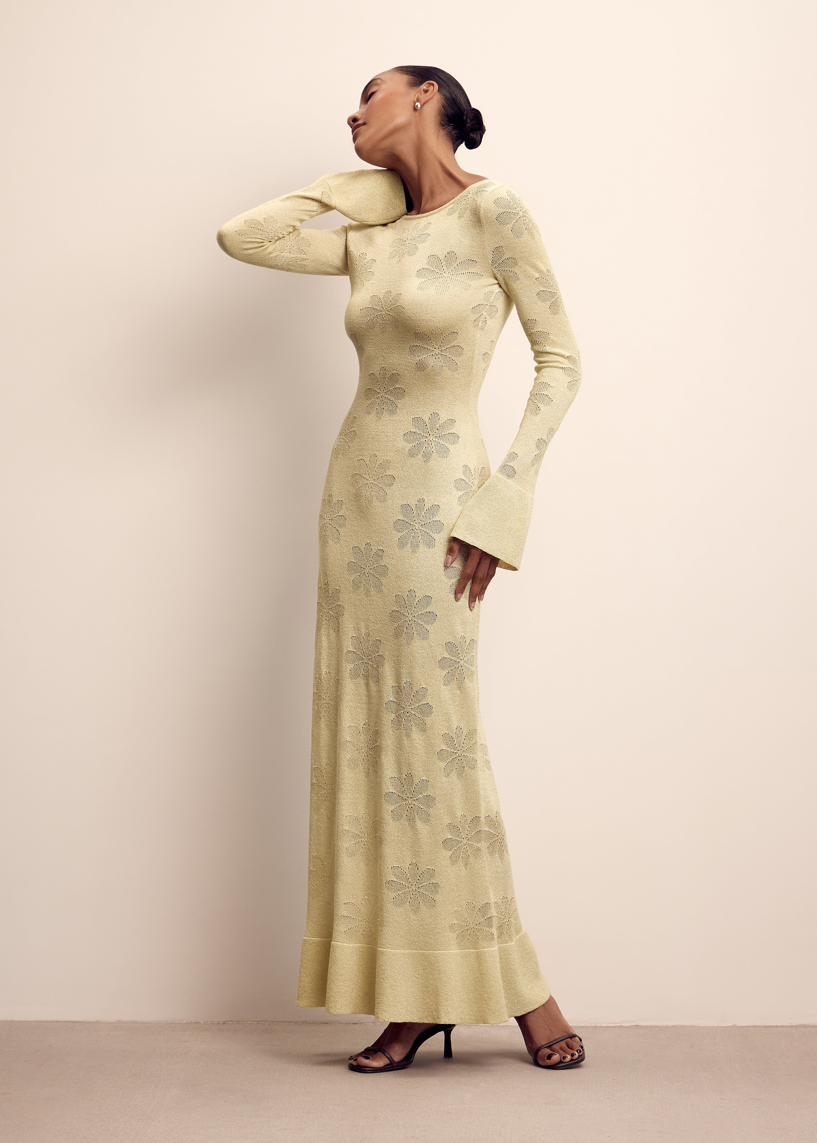 GAYA dress, lemon