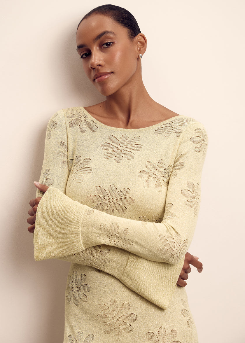 GAYA dress, lemon