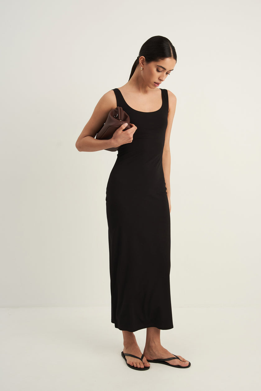 EVA dress, black