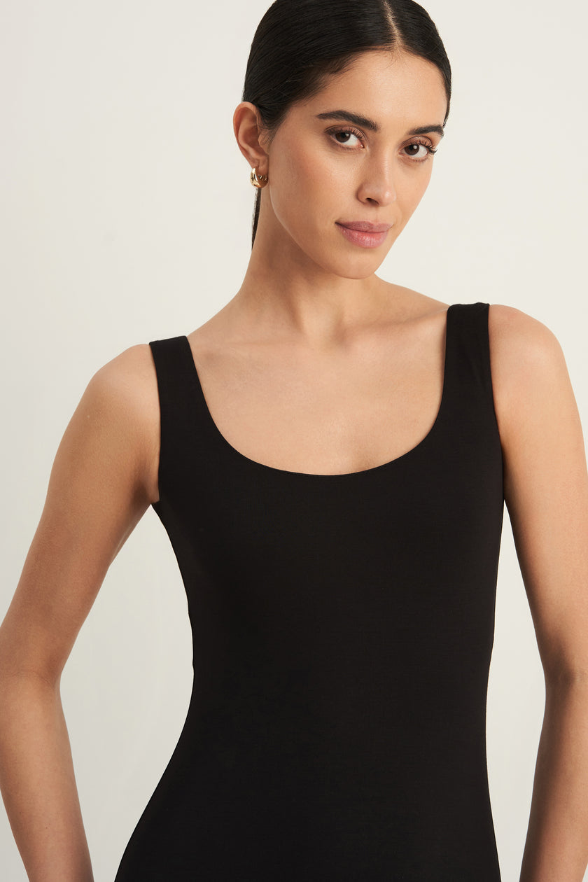 EVA dress, black