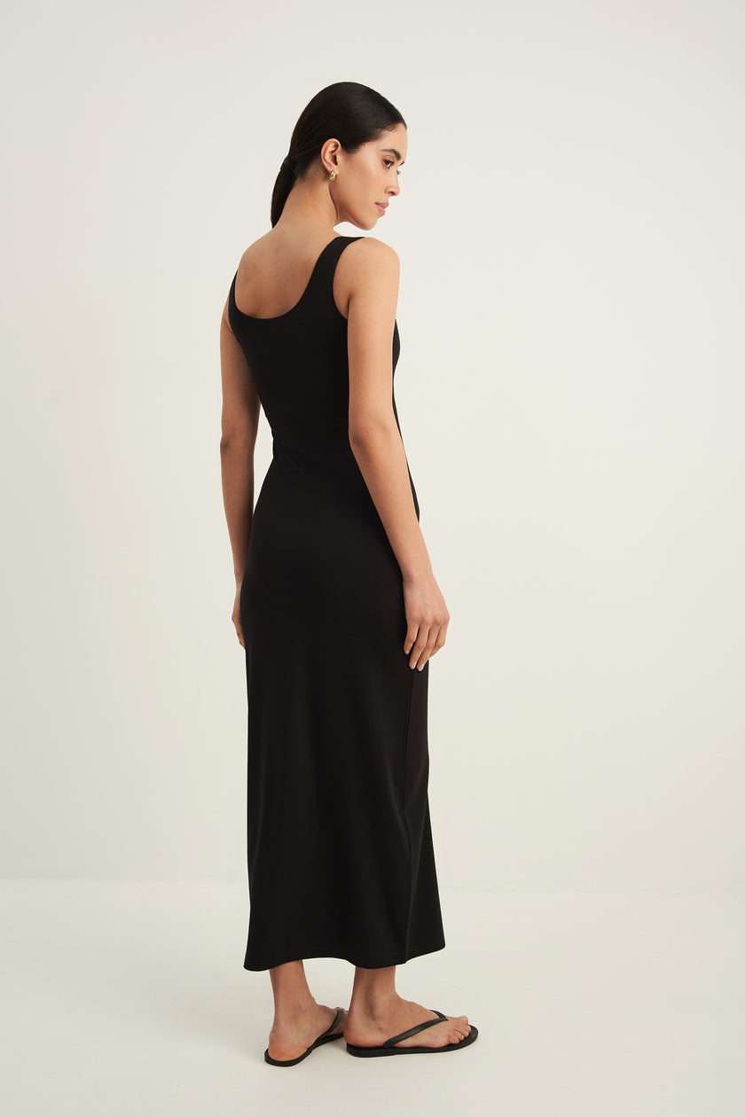EVA dress, black