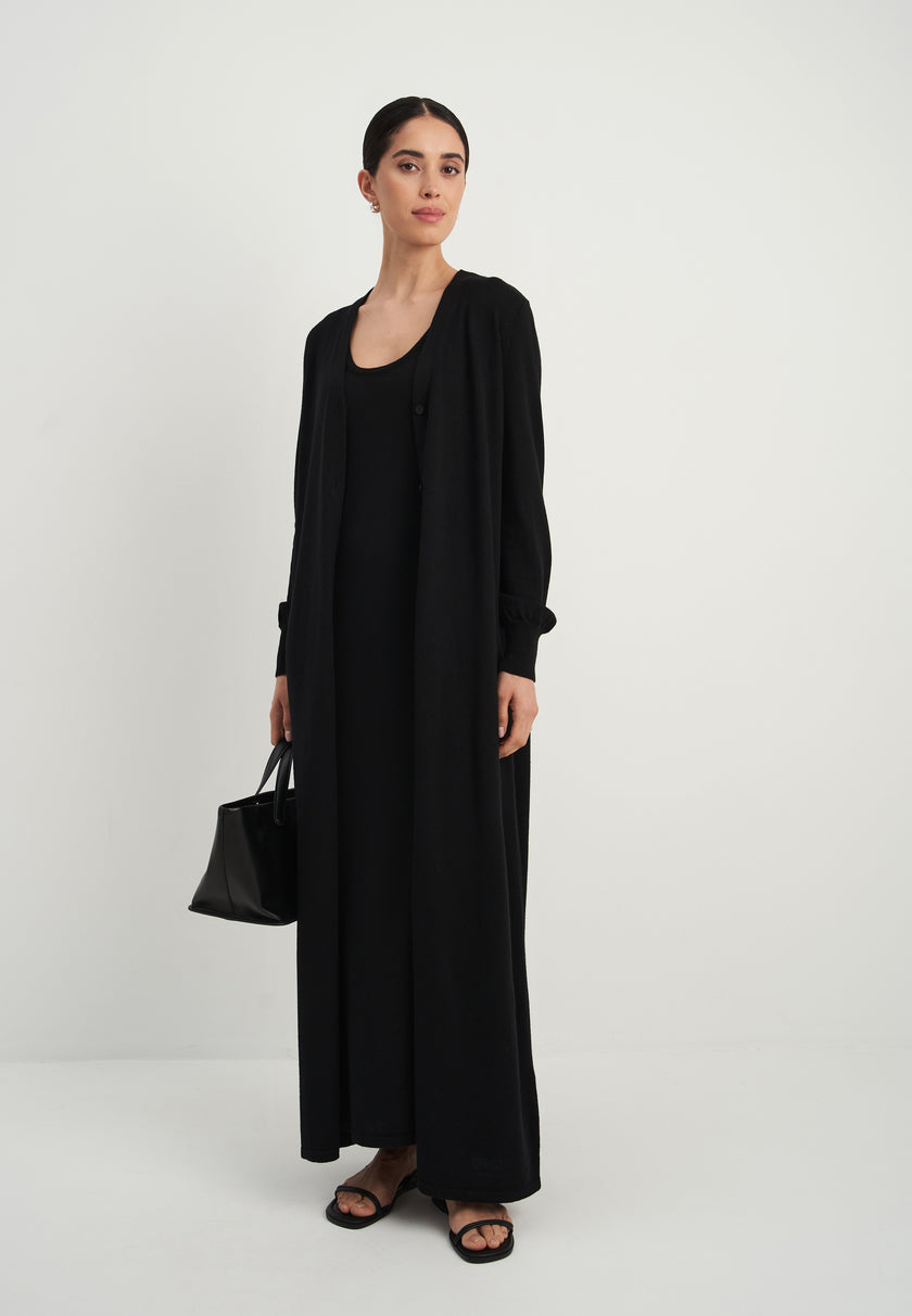 STORY cardigan, black