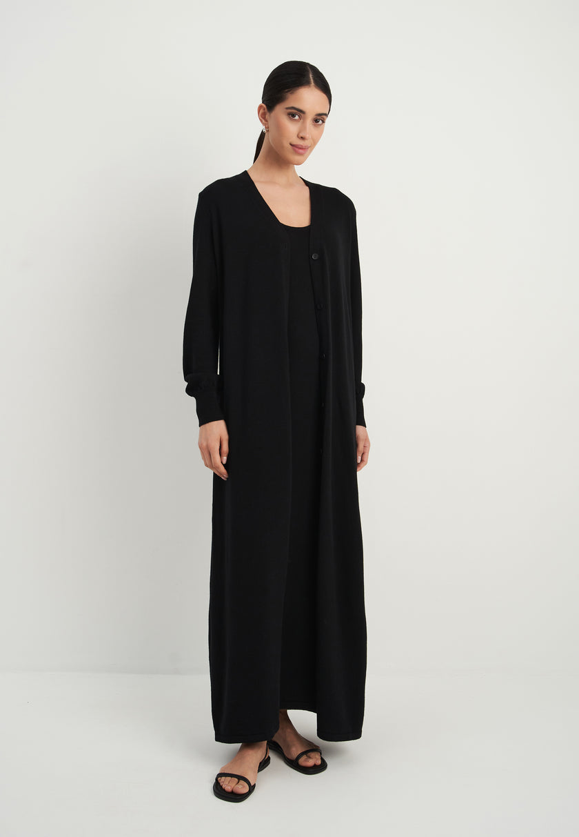 STORY cardigan, black